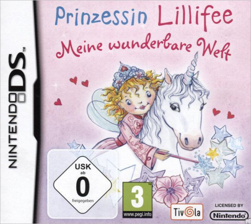 Princess Lillifee - My Wonderful World box art