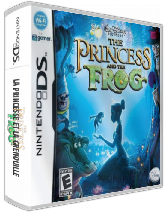 Princesse Et La Grenouille, La — box-3D (US)