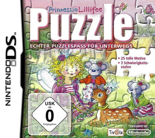 Princess Lillifee Puzzle - Echter Puzzlespass fuer Unterwegs box art
