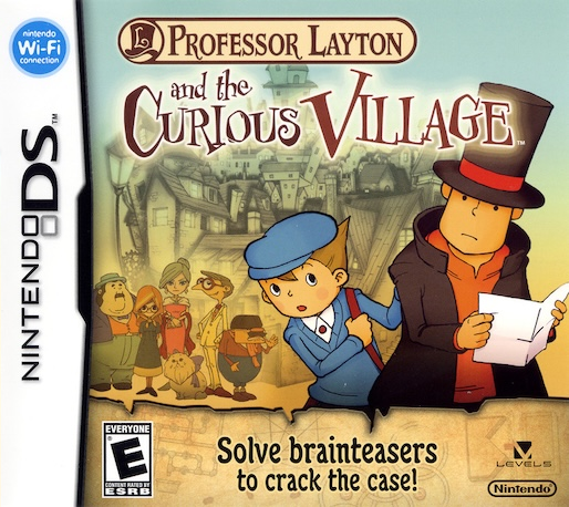 Professor Layton And The Curious Village box art