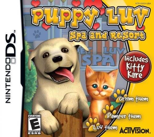 Puppy Luv Spa And Resort box art