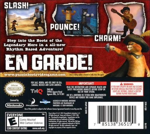 Chat Potté, Le — box-2D-back (US)