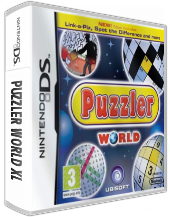 Puzzler World Xl — box-3D (EU)