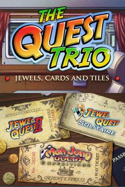 Quest Trio, The - Jewels, Cards And Tiles — sstitle (WOR)