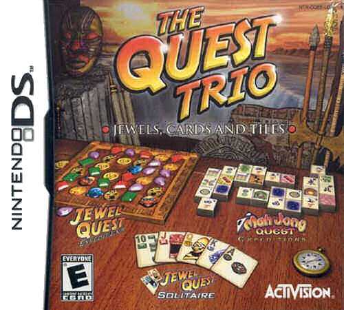 Quest Trio, The - Jewels, Cards And Tiles box art