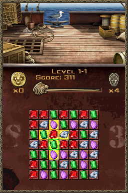 Quest Trio, The - Jewels, Cards And Tiles — ss (WOR)