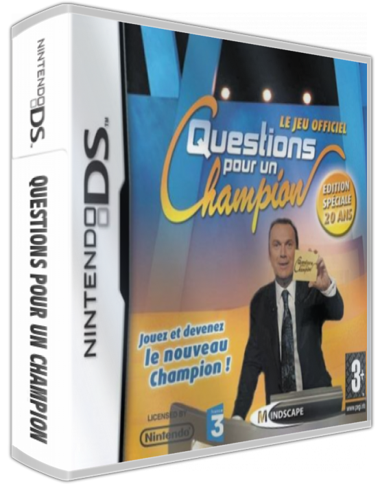 Questions Pour Un Champion - Le Jeu Officiel - Edition Speciale 20 Ans — box-3D (FR)