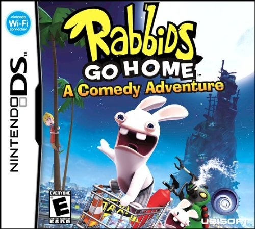 Lapins Crétins - La Grosse Aventure, The box art