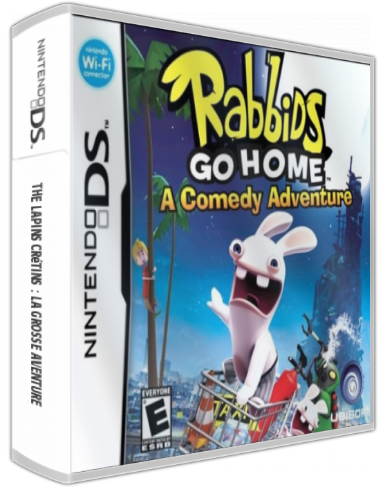 Lapins Crétins - La Grosse Aventure, The — box-3D (US)