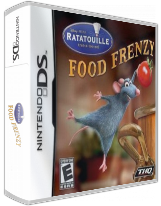 Ratatouille - Food Frenzy — box-3D (US)