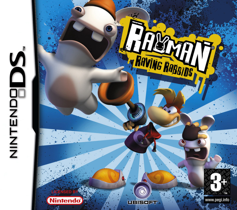 Rayman Raving Rabbids — box-2D (EU)
