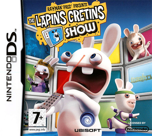 Rayman Prod' Présente - The Lapins Crétins Show — box-2D (FR)