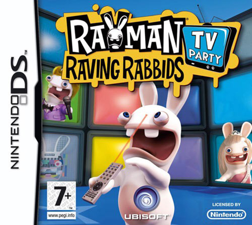 Rayman Prod' Présente - The Lapins Crétins Show — box-2D (EU)
