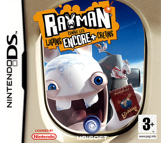 Rayman Raving Rabbids 2 — box-2D (FR)