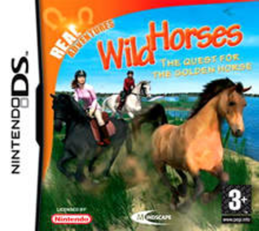 Real Adventures - Wild Horses - The Quest For The Golden Horse box art