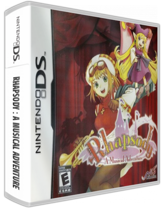Rhapsody - A Musical Adventure — box-3D (US)