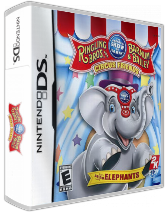 Ringling Bros. Circus Friends - Asian Elephants — box-3D (US)