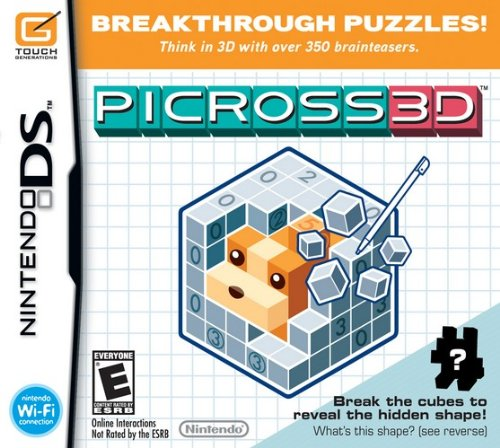 Picross 3D box art