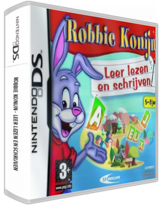 Robbie Konijn - Leer Lezen En Schrijven — box-3D (EU)