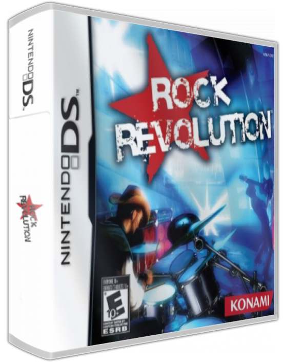 Rock Revolution — box-3D (US)