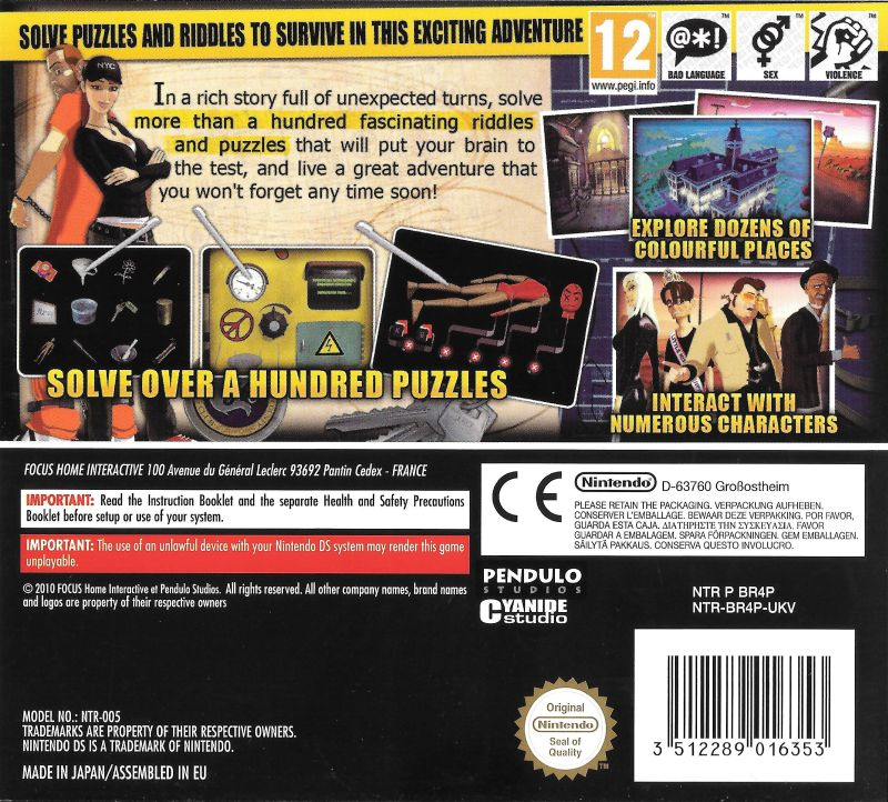 Runaway - A Twist Of Fate — box-2D-back (EU)