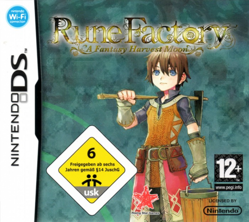 Rune Factory - A Fantasy Harvest Moon — box-2D (DE)