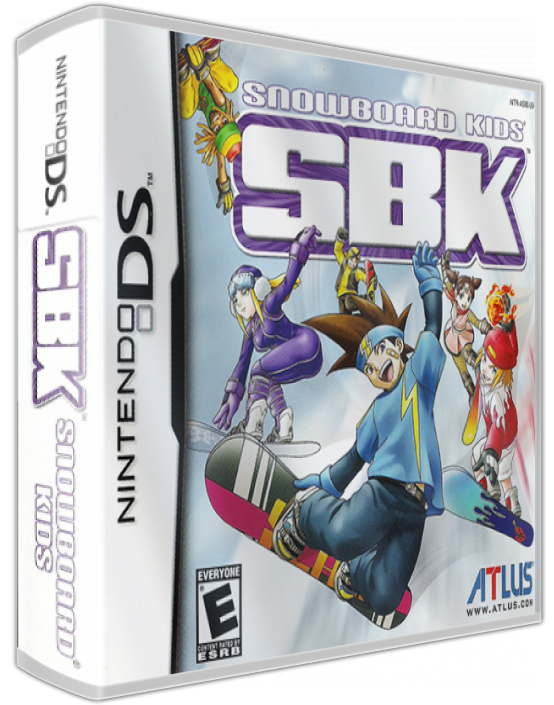 Sbk - Snowboard Kids — box-3D (US)