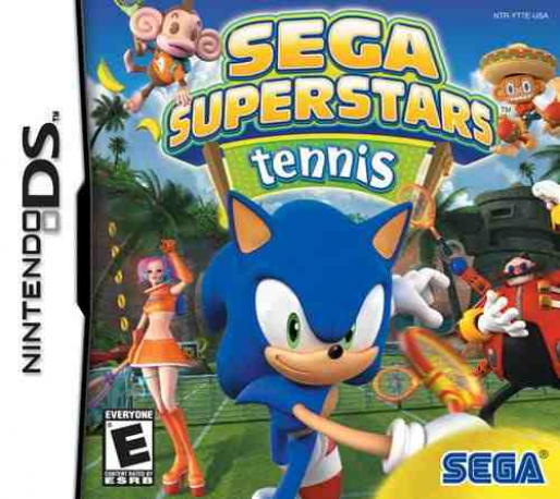 Sega Superstars Tennis box art