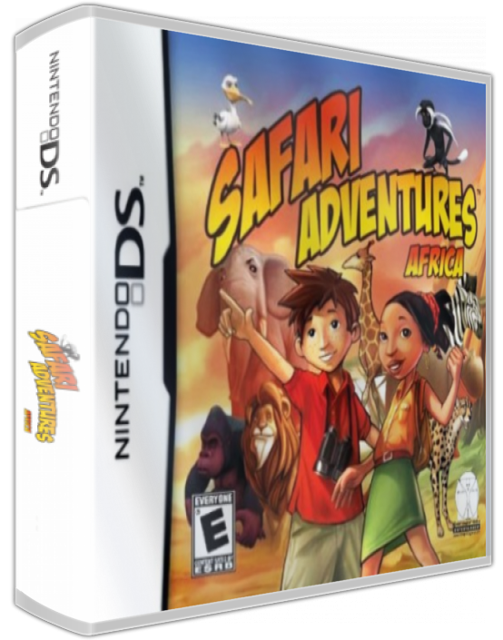 Safari Adventures - Africa — box-3D (US)