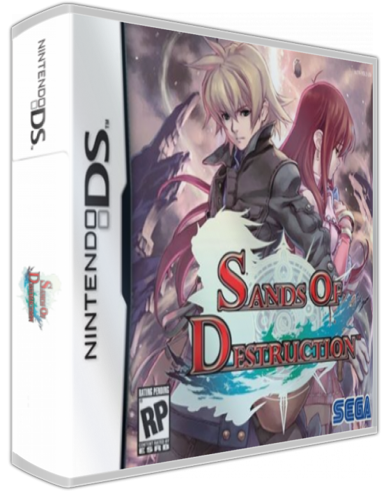 Sands Of Destruction — box-3D (US)