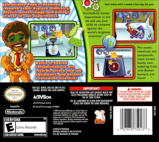 Science Papa — box-2D-back (US)