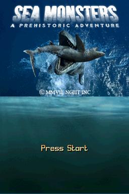 Sea Monsters - A Prehistoric Adventure — sstitle (WOR)
