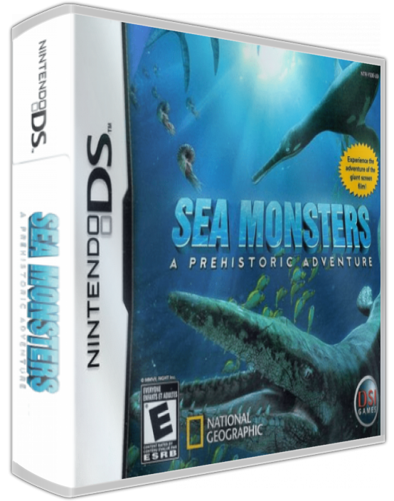 Sea Monsters - A Prehistoric Adventure — box-3D (US)