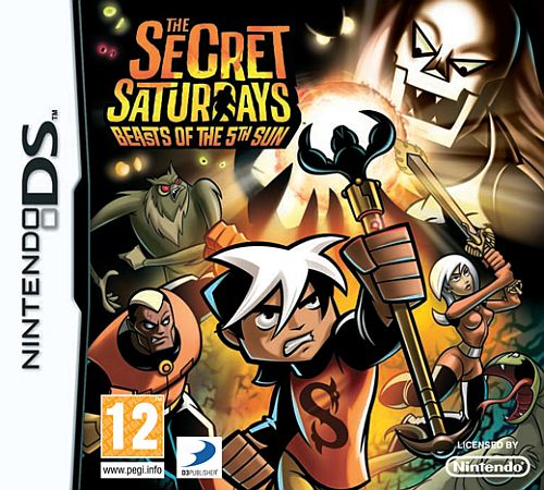 Secret Saturdays - Beasts Of The 5th Sun, The box art