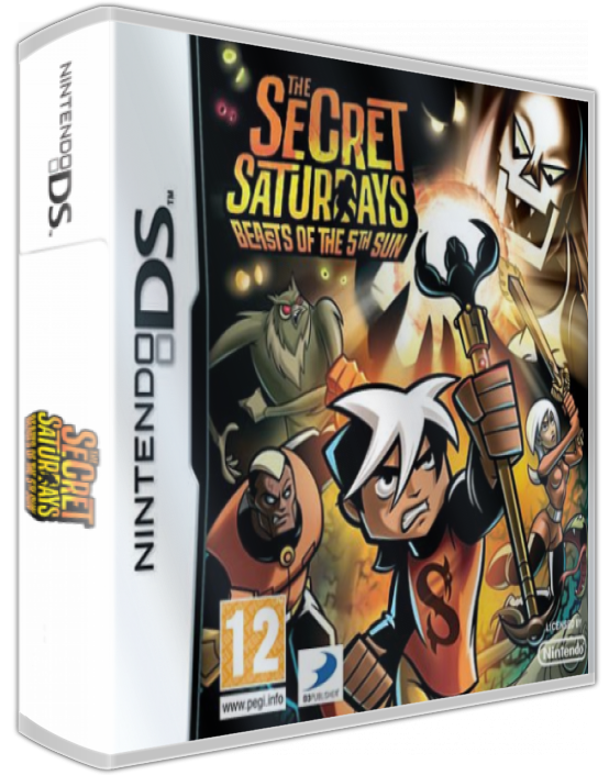Secret Saturdays - Beasts Of The 5th Sun, The — box-3D (EU)