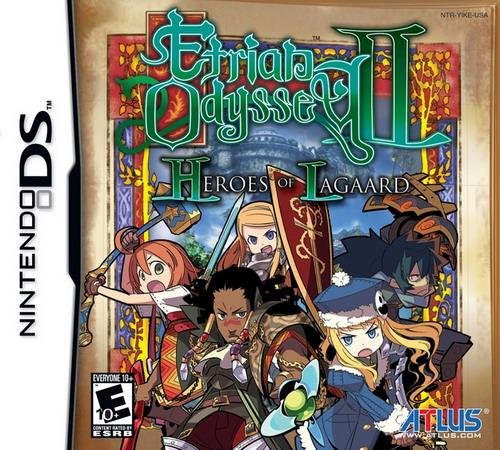 Etrian Odyssey 2 - Heroes Of Lagaard box art