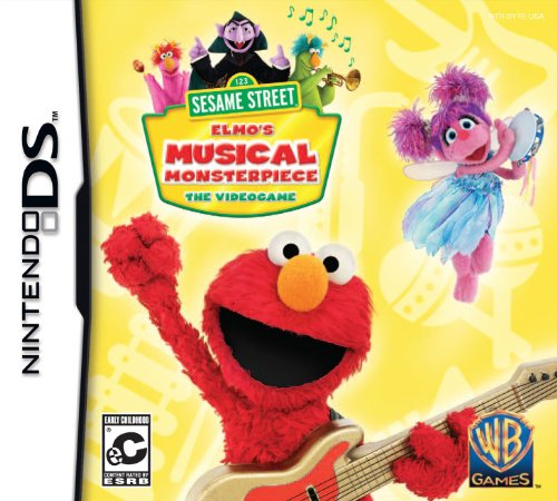 Sesame Street - Elmo's Musical Monsterpiece box art