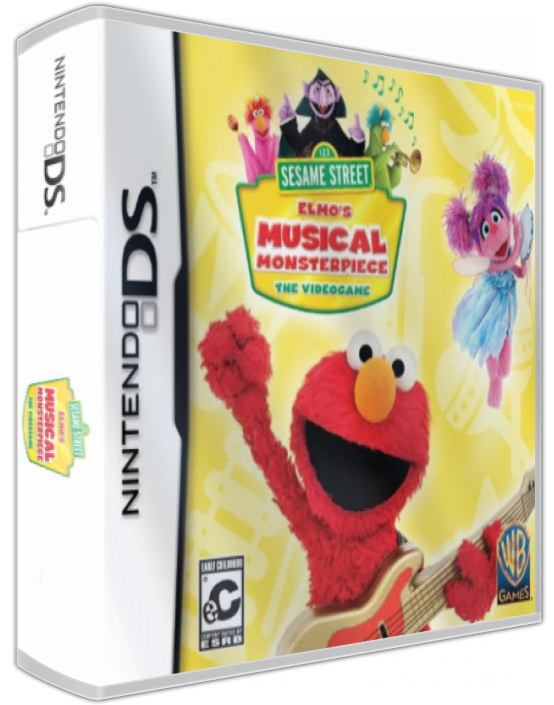 Sesame Street - Elmo's Musical Monsterpiece — box-3D (US)