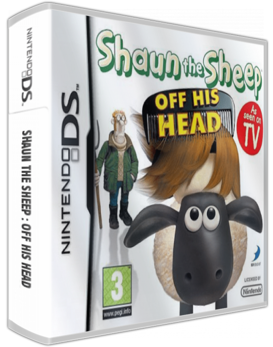 Shaun The Sheep - Off His Head — box-3D (EU)