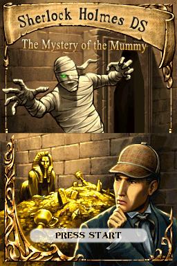 Sherlock Holmes Ds - Le Mystère De La Momie — sstitle (WOR)