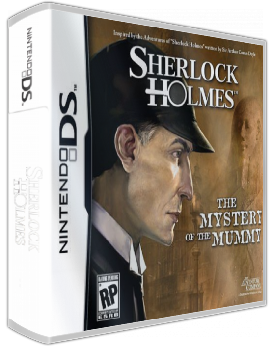 Sherlock Holmes Ds - Le Mystère De La Momie — box-3D (US)