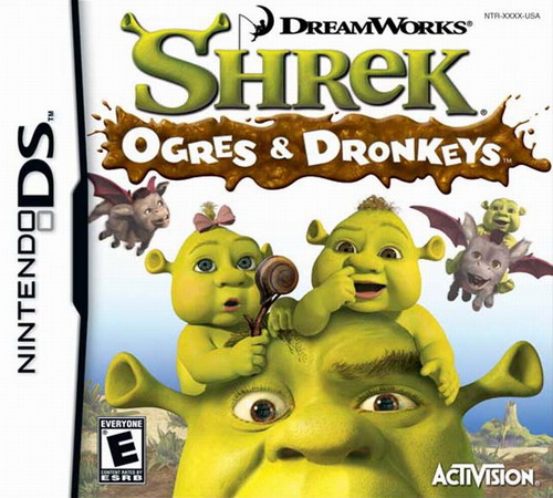 Shrek - Ogres And Dronkeys box art