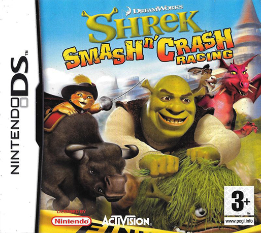 Shrek Smash n' Crash Racing — box-2D (EU)