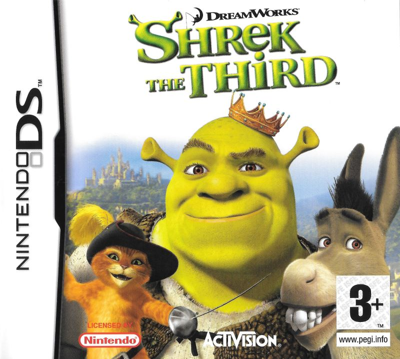 Shrek The Third — box-2D (EU)