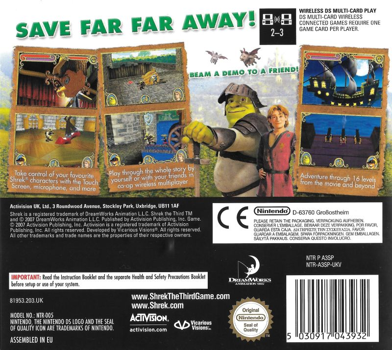 Shrek The Third — box-2D-back (EU)