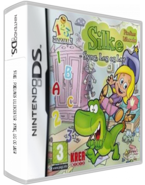 Silke - Pixelines Lillesoester - Syng, Leg Og Laer — box-3D (EU)