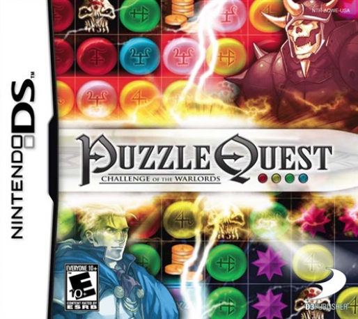 Puzzle Quest - Challenge Of The Warlords box art