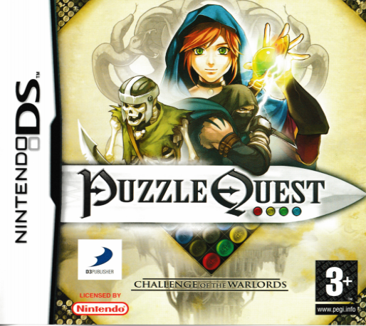 Puzzle Quest - Challenge Of The Warlords — box-2D (FR)