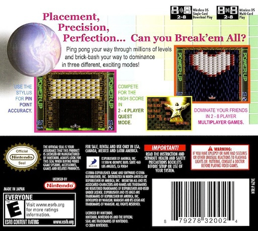 Break 'em All — box-2D-back (US)