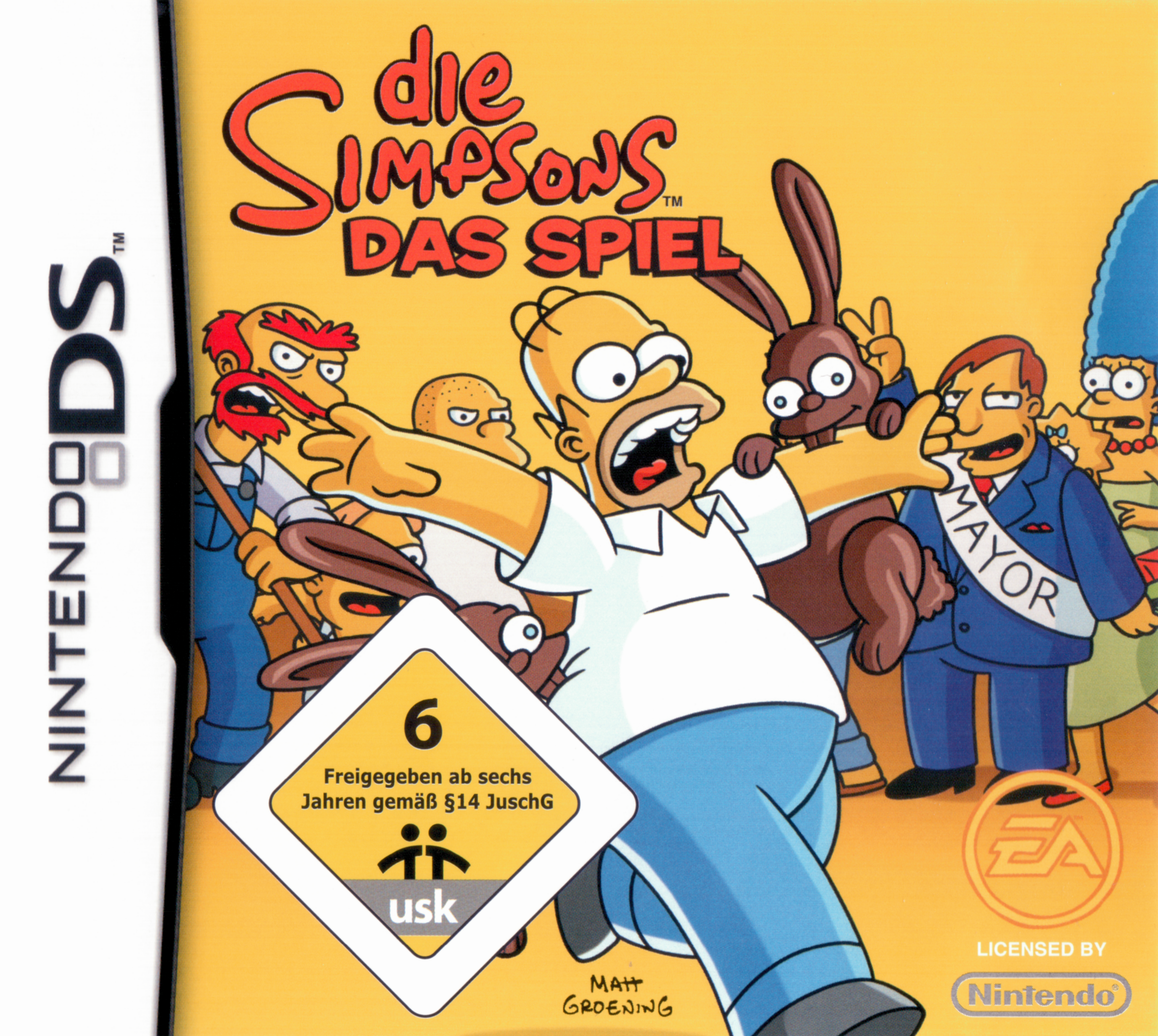 Simpsons Game, The — box-2D (DE)